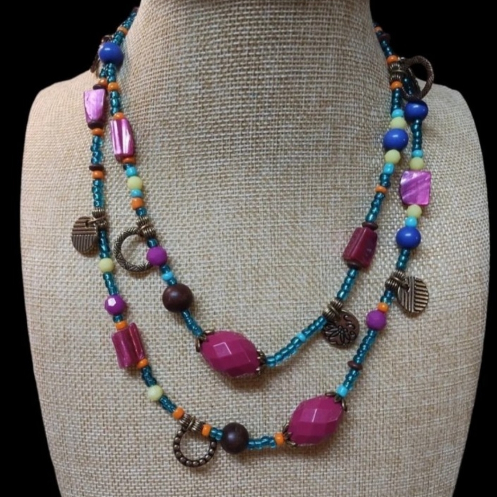 NWOT 10 Lot Of Premier Designs Necklaces Signed - Picture 7 of 12